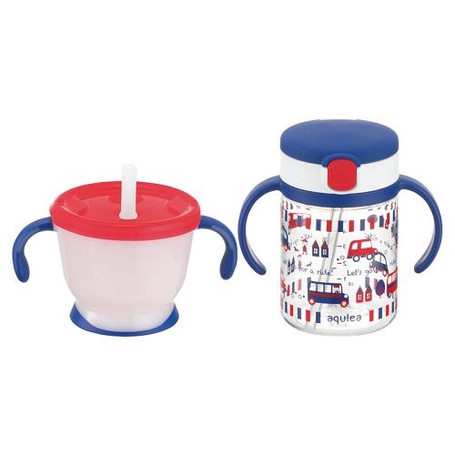 他サイト： リッチェル アクリア いきなりストローマグセットR  ネイビーブルー(NB) 返品種別Aの商品画像