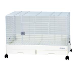 他サイト： 三晃商会 イージーホームエボ 80-WH(2分割樹脂スノコ仕様) 返品種別Aの商品画像