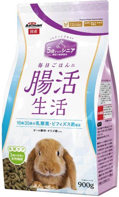 他サイト： ドギーマンハヤシ ラビットグルメ 腸活生活 シニア 900g 返品種別Bの商品画像