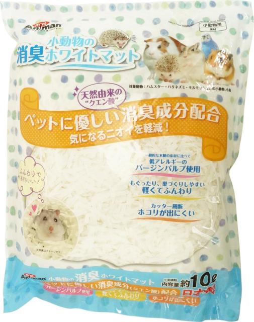 他サイト： ドギーマンハヤシ 小動物の消臭ホワイトマット 10L 返品種別Aの商品画像