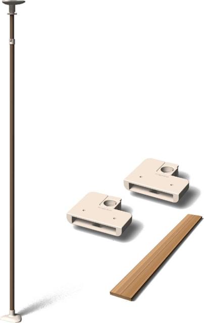 他サイト： ドギーマンハヤシ Nekoリビング キャティーSKYウォーク 返品種別Aの商品画像