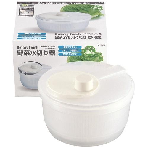 他サイト： パール金属 C−57 ロータリーフレッシュ 野菜水切り器 返品種別Aの商品画像