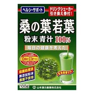 他サイト： 山本漢方製薬 山本漢方製薬 桑の葉若葉粉末 100g 返品種別Bの商品画像
