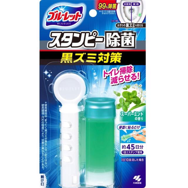 他サイト： 小林製薬 ブルーレットスタンピー除菌効果プラス スーパーミント 28g 返品種別Aの商品画像