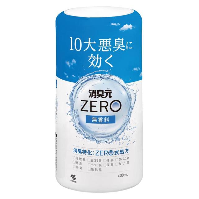 他サイト： 小林製薬 消臭元ZERO 無香料 400ml 返品種別Aの商品画像