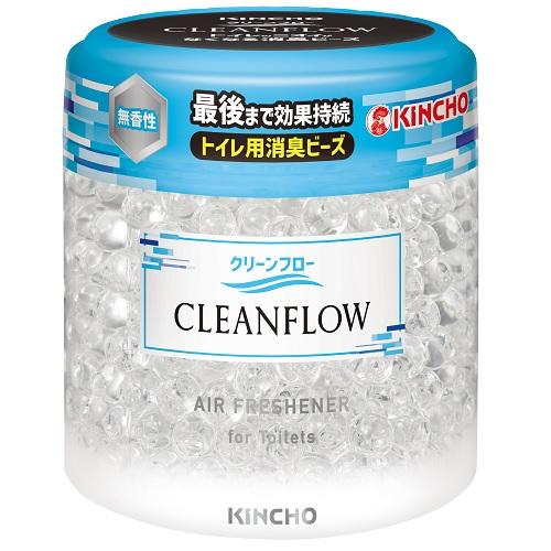 他サイト： キンチョウ クリーンフロー トイレ用消臭ビーズ 60日 無香性 返品種別Aの商品画像