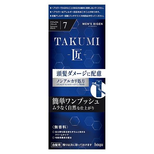 他サイト： ホーユー メンズビゲン TAKUMI 7 ナチュラルブラック 返品種別Aの商品画像