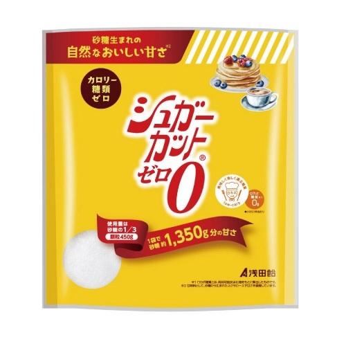 他サイト： 浅田飴 シュガーカットゼロ顆粒450G 返品種別Bの商品画像