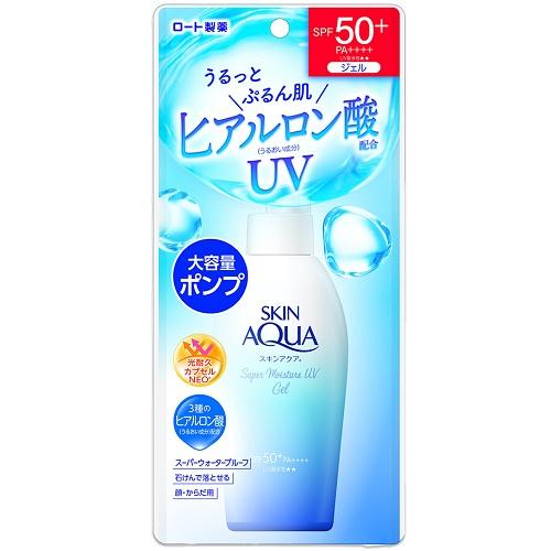 他サイト： ロート製薬 スキンアクア スーパーモイスチャージェル ポンプ 140g 返品種別Aの商品画像