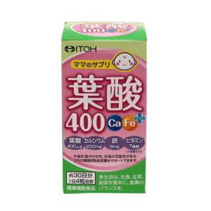他サイト： 井藤漢方製薬 葉酸400Ca・Feプラス120粒 返品種別Bの商品画像