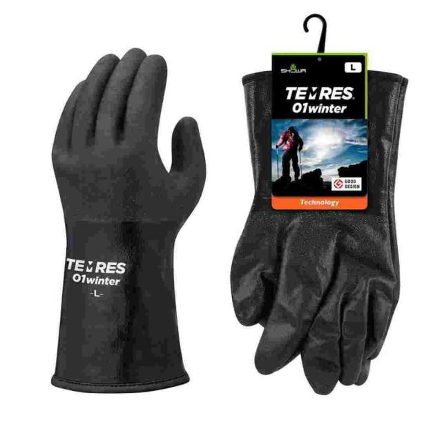 他サイト： SHOWA GLOVE ショーワグローブ TEMRES 01 winter インナー付き防水防寒グローブ Lの商品画像