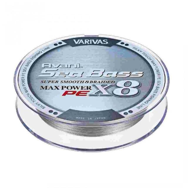 他サイト： VARIVAS バリバス シーバス MAXパワー X8 Sグレー150M1.2号の商品画像
