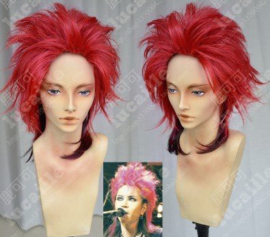 X Japan エックス ジャパン Hide 風 コスプレウィッグ ウイッグネットの通販はau Pay マーケット ルガーノショップ