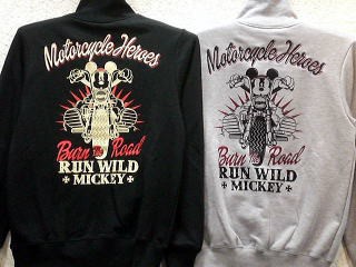 ローブローナックル ディズニーコラボ 前開トレーナー Run Wild Mickey Low Blow Knuckleの通販はau Pay マーケット Takafuku1915