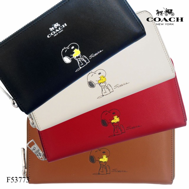 リアル 正規品新品 coachメンズ長財布 53773 COACH×PEANUT general