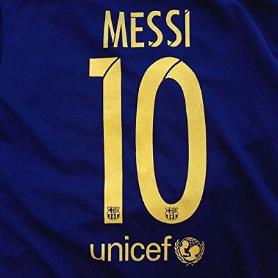 子供用 K003 17 バルセロナ Messi 10 メッシ 青赤 ゲームシャツ パンツ付 サッカー キッズ ジュニア ユニフォーム 上下セットの通販はau Pay マーケット 激安サッカーロロショップ