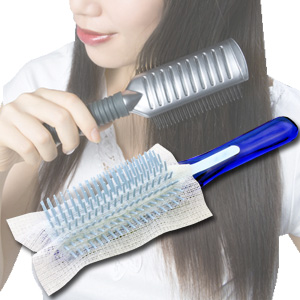 ブラシの抜け毛と汚れ取りシート50枚入り 即納 髪の毛 油汚れ ホコリ取りなど ヘアブラシのお手入れに の通販はau Pay マーケット キレイサプリ