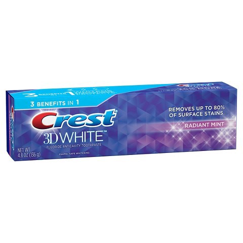 クレスト Crest 3d ホワイト 歯磨き粉 ラディアントミント 116gの通販はau Pay マーケット ブライトンusa