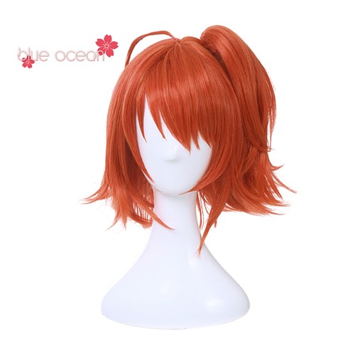 Fate Grand Order 女主人公 藤丸立香 ふじまる りつか 風 コスプレウィッグ かつら Cosplay Wig 耐熱 専用ネット付の通販はau Pay マーケット Blue Ocean 商品ロットナンバー