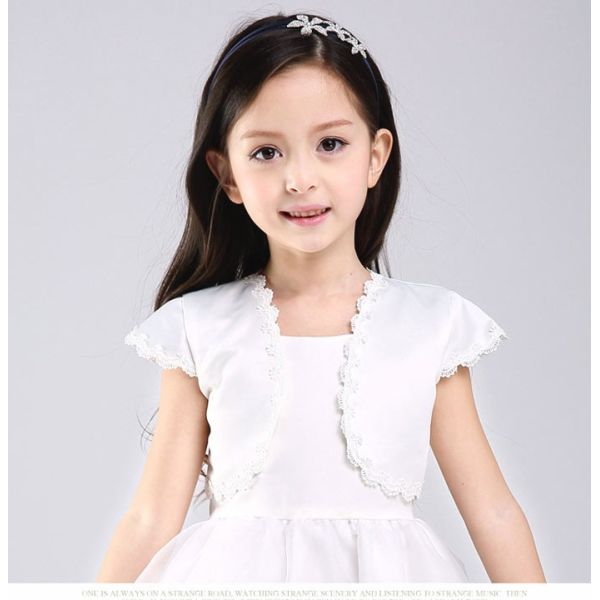 子供服 ボレロ 半袖 レース 縁取り カーディガン 上着 半袖 フォーマル ドレス 女の子 90 100 110 1 の通販はau Pay マーケット 子供ドレスのhumming K