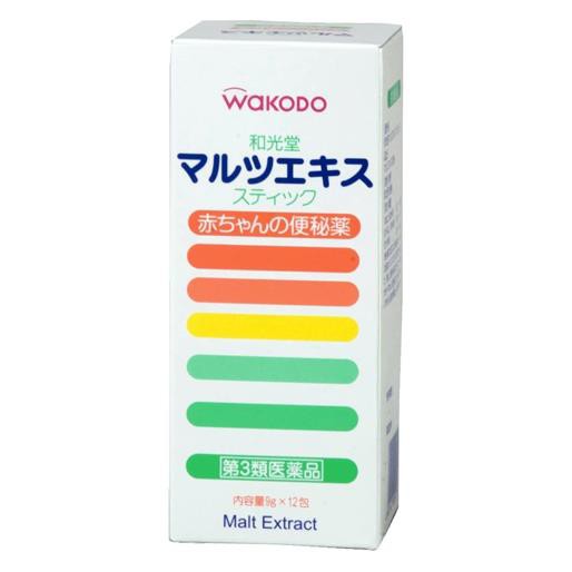 他サイト： 【第3類医薬品】 和光堂 マルツエキス・スティック 9g×12包 - アサヒグループ食品 [乳幼児/便秘]の商品画像
