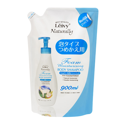 他サイト： レイヴィー フォームボディシャンプー詰替え用 ゴートミルク 900ml - アクシス の商品画像