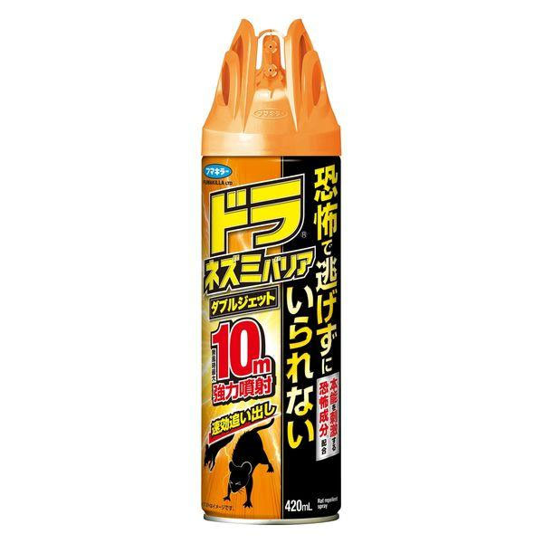 他サイト： フマキラー ドラネズミバリア ダブルジェット 420mL - フマキラー の商品画像