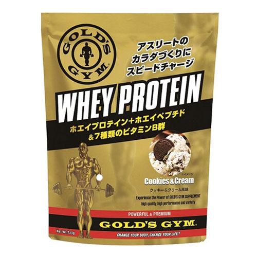 他サイト： ゴールドジム ホエイプロテイン クッキー&クリーム風味 720g - THINKフィットネス の商品画像