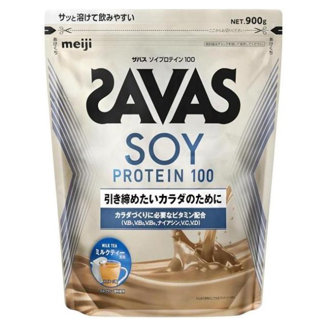 他サイト： ザバス(SAVAS) ソイプロテイン100 ミルクティー風味 900g - 明治 の商品画像