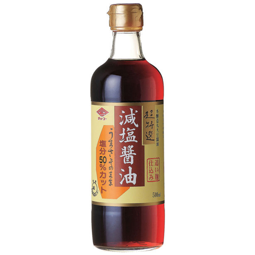 他サイト： 超特選 減塩醤油 500ml - チョーコー醤油 の商品画像