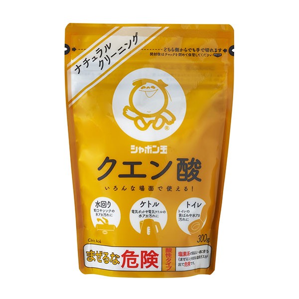 他サイト： シャボン玉 クエン酸 300g - シャボン玉石けん の商品画像