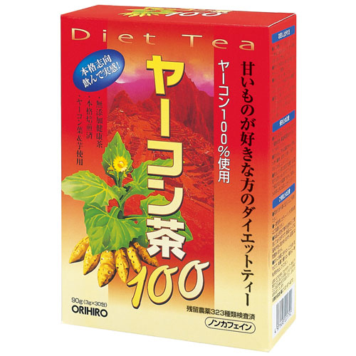 他サイト： ヤーコン茶100 3g×30袋 - オリヒロ の商品画像