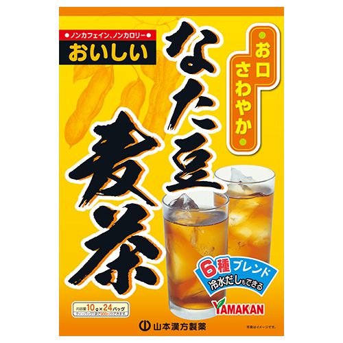 他サイト： なた豆麦茶 10g×24包 - 山本漢方製薬 の商品画像