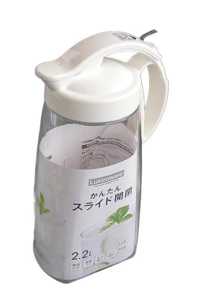 他サイト： タテヨコ・スライドピッチャー ホワイト 容量2.2Lの商品画像