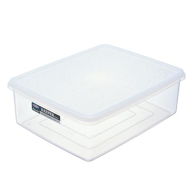 他サイト： 保存容器 9.3L ラストロ ナチュラルキーパー ジャンボキーパー L 角型 ( シール容器 バット 蓋付き ストッカー プラスの商品画像