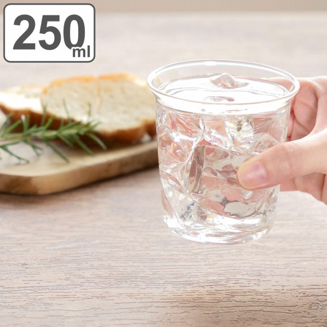 他サイト： キントー グラス 250ml CAST ウォーターグラス 耐熱ガラス ( KINTO 食洗機対応 電子レンジ対応 ガラスコップ の商品画像