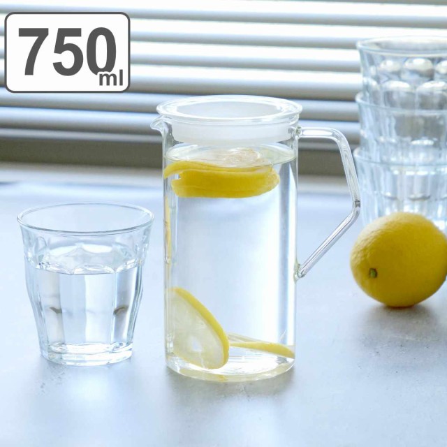 他サイト： キントー ピッチャー 冷水筒 750ml CAST ウォータージャグ 耐熱ガラス ( KINTO 食洗機対応 電子レンジ対応 ガの商品画像