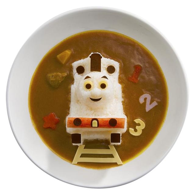 他サイト： ご飯抜き型 きかんしゃトーマス デコカレーごはん型 デコ型 押し型 ( トーマス 抜き型 ご飯型 ライス型 おにぎり型 キャラごの商品画像