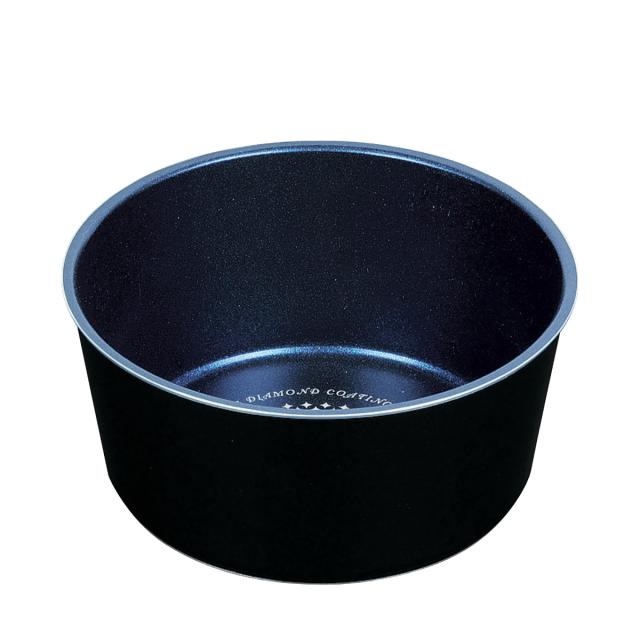 他サイト： マルチパン 16cm 深型 IH対応 ルクスパン ブルーダイヤモンドコート マルチポット 着脱ハンドル別売り ( ガス火対応 オの商品画像