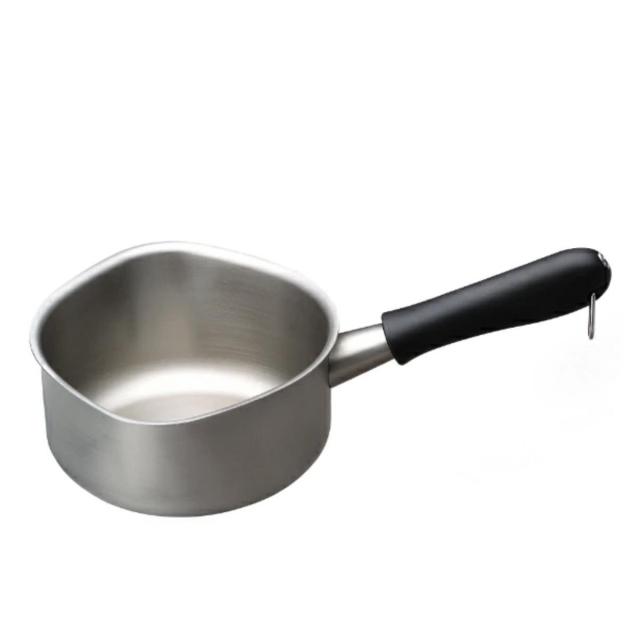 他サイト： 柳宗理 ミルクパン 16cm ガス火専用 ツヤ消しタイプ ステンレス製 日本製 ( ソースパン 鍋 片手鍋 片手 ガス火 直火 の商品画像