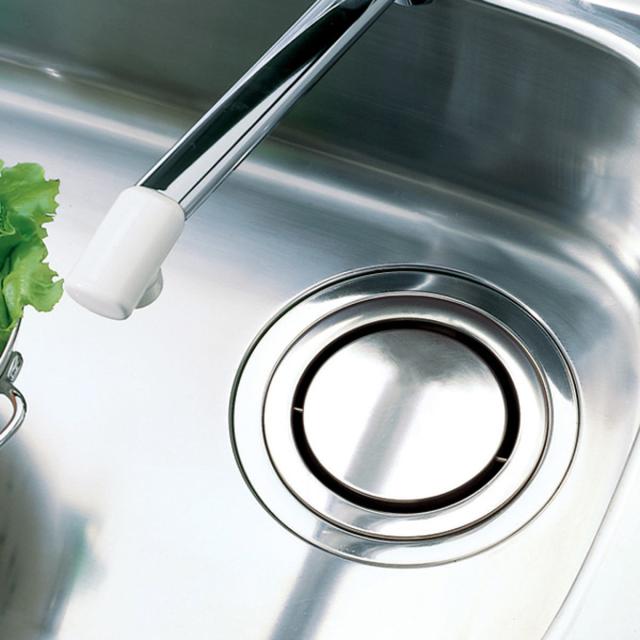 他サイト： 排水口カバー 流し用 回転 排水プレート 回転式 シンク用 排水口 ふた ( 排水口蓋 排水フタ シンク 流し キッチン用品 ゴの商品画像