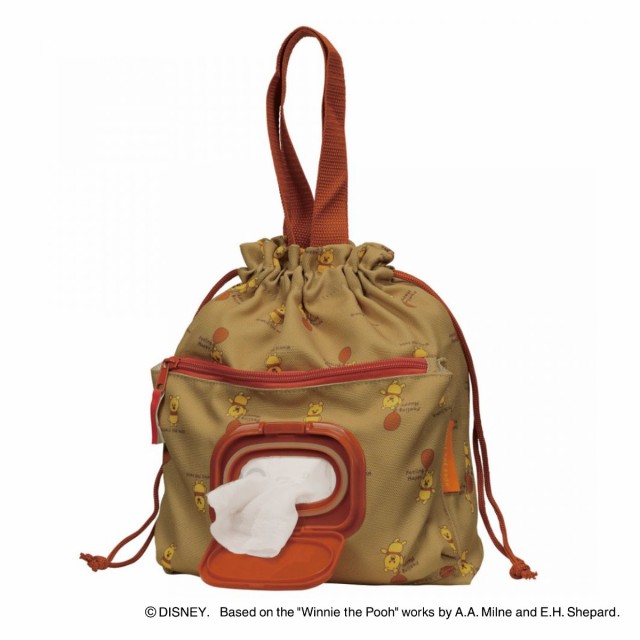 新品 車 おむつ ケース チーキーリーベリー テッシュ ベビー用品 ポケット ポーチ 収納 収納用品 茶色 赤ちゃん 車内用品 購買 収納