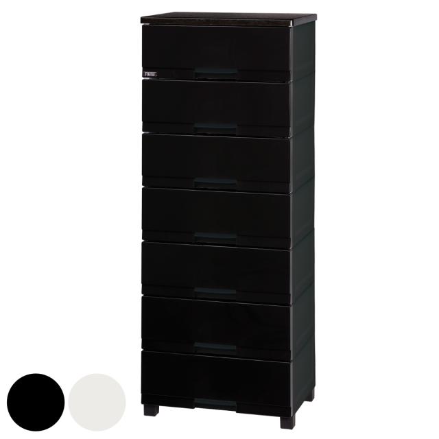 他サイト： チェスト フィッツプラス プレミアム 7段 幅55×奥行41×高さ144cm FP5507 ( プラスチック 引き出し 日本製 の商品画像