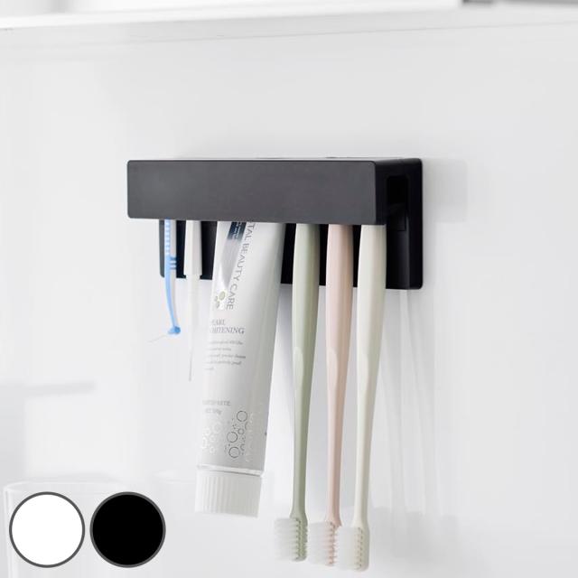 他サイト： tower 山崎実業 フィルムフック差し込み式歯ブラシ&チューブホルダー タワー W18 ( 4903208014977 タワーの商品画像