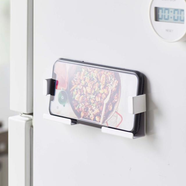 他サイト： 山崎実業 Plate マグネットタブレットホルダー プレート ( 4903208049863 プレートシリーズ タブレットホルダの商品画像