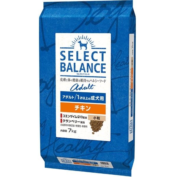他サイト： 【取寄せ】セレクトバランスアダルト チキン 小粒 1才以上の成犬用 7kgの商品画像
