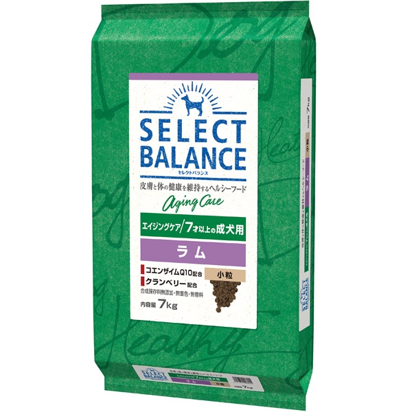 他サイト： 【取寄せ】セレクトバランスエイジングケア ラム 小粒 7才以上の成犬用 7kgの商品画像