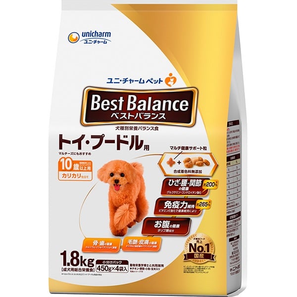 他サイト： 【SALE】ベストバランス カリカリ仕立て トイ・プードル用 10歳以上用 1.8kgの商品画像