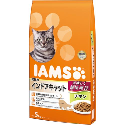 他サイト： アイムス キャット 成猫用 インドアキャット チキン 5kgの商品画像