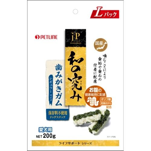 他サイト： ジェーピースタイル 和の究み 歯みがきガム レギュラーサイズ 200gの商品画像